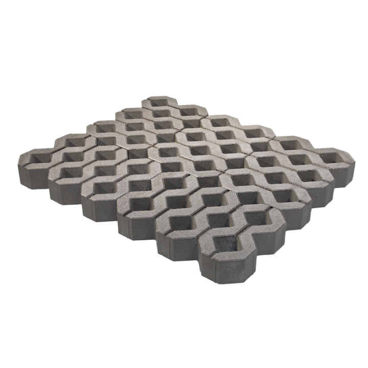 Фото Паркувальна решітка Brukland 600х400х80мм (сірий) - Магазин MASMART