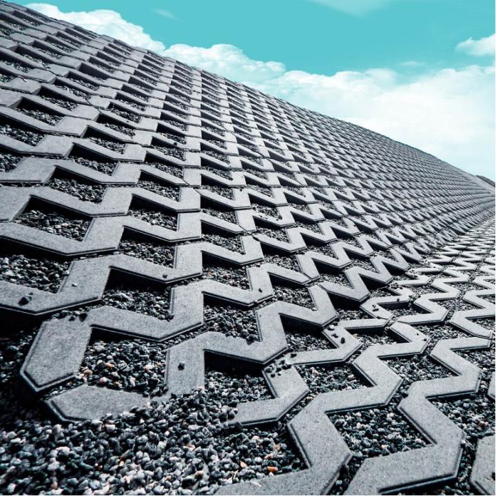 Фото Паркувальна решітка Brukland 600х400х80мм (сірий)  - Магазин MASMART