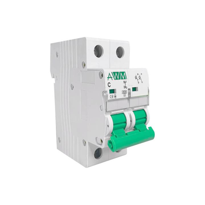 Фото Автоматический выключатель 2P 16А AWM 4.5kA х-ка С - Магазин MASMART