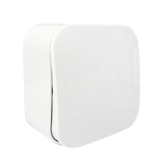 Фото Выключатель одинарный AWM DARA белый  - Магазин MASMART