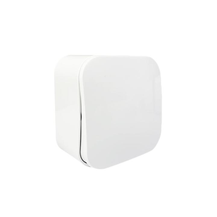 Фото Вимикач одинарний AWM DARA білий - Магазин MASMART