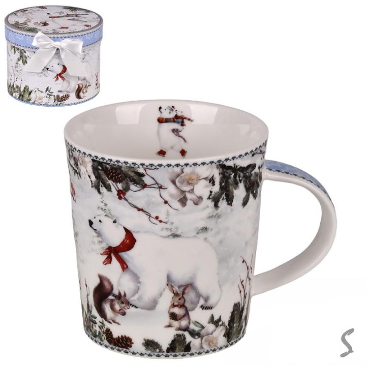 Фото Чашка Новорічна Winter у подарунковій коробці 280мл  - Магазин MASMART