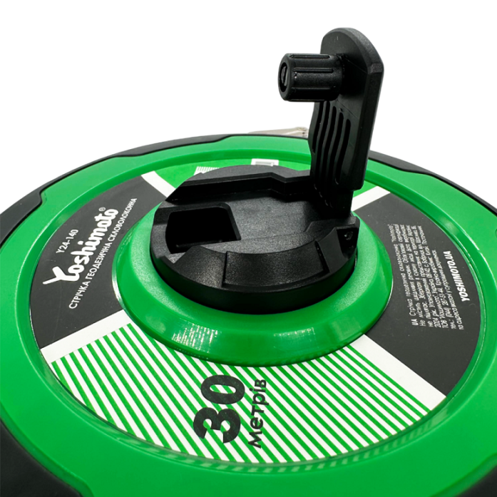 Фото Рулетка геодезична скловолоконна Yoshimoto 30м (Y24-140)  - Магазин MASMART