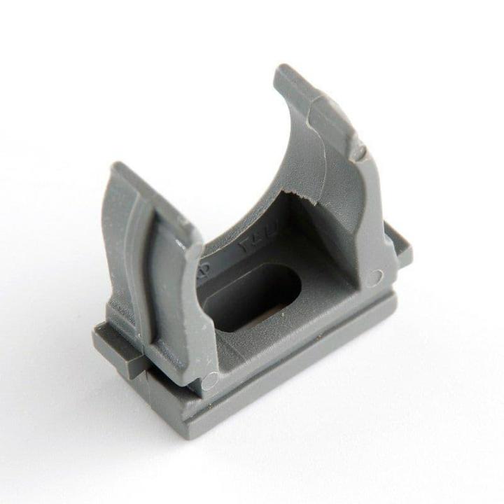 Фото Кріплення для труб 16 мм сіре - Магазин MASMART