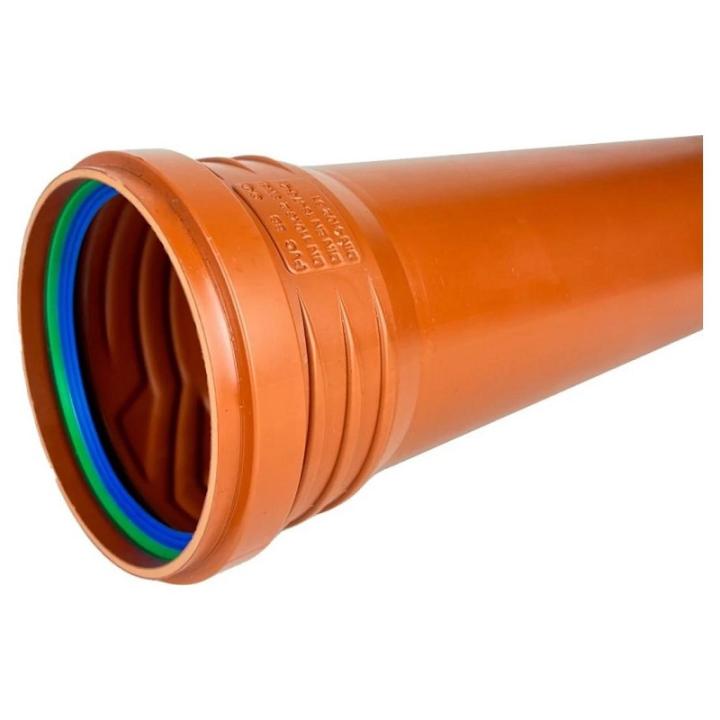 Фото Труба канализационная Ø110/2000/3,2 ASG Esterno SN8 - Магазин MASMART