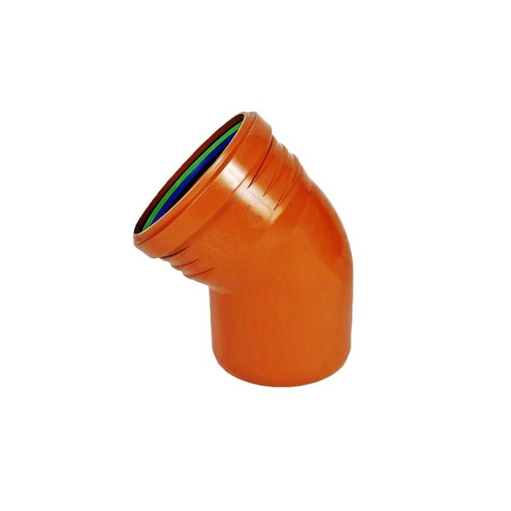 Фото Колено канализационное Ø110х45° ASG Esterno - Магазин MASMART