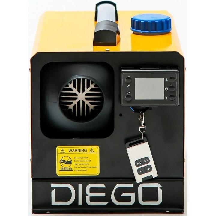 Фото Автономний дизельний нагрівач DIEGO 8 кВт з пультом ДУ 12/24 /220V  - Магазин MASMART