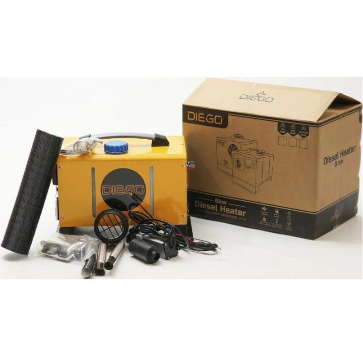 Фото Автономный дизельный нагреватель DIEGO 8 кВт с пультом ДУ 12/24/220V  - Магазин MASMART