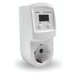 Фото Реле напряжения HS Electro УКН-16Р в розетку 2,5 кВт  - Магазин MASMART