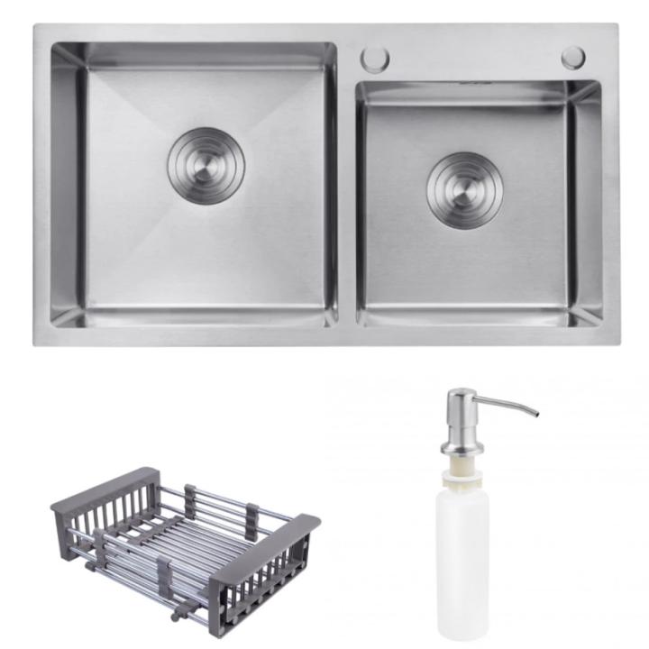 Фото Кухонна мийка Kroner KRP Geburstet - 7843ZHM  - Магазин MASMART