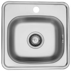 Фото Кухонна мийка Kroner KRP Satin - 3838 (0,6 мм)  - Магазин MASMART