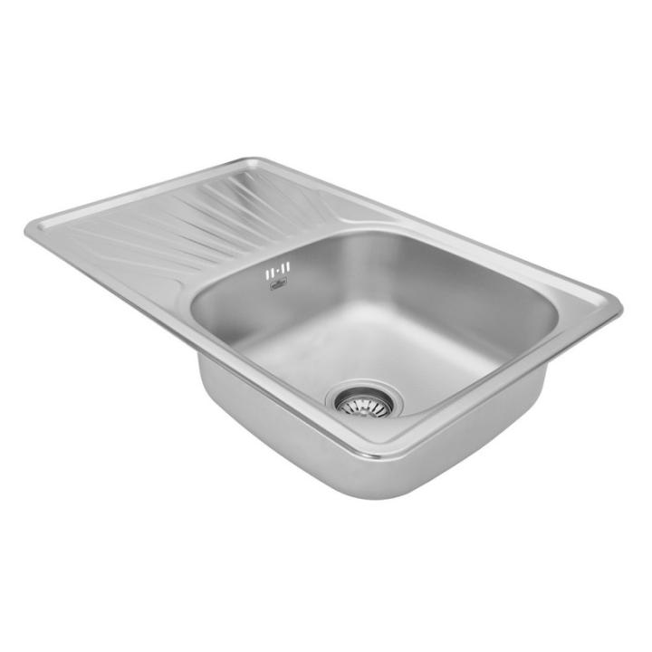 Фото Кухонная мойка Kroner KRP Dekor - 7848 (0,8 мм)  - Магазин MASMART