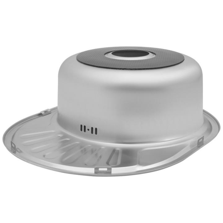 Фото Кухонна мийка Kroner KRP Satin - 5745 (0,8 мм)  - Магазин MASMART