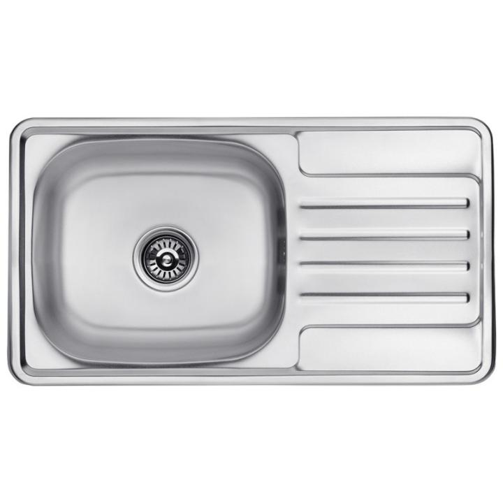 Фото Кухонна мийка Kroner KRP Satin - 7642 (0,8 мм) - Магазин MASMART