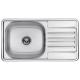 Фото Кухонная мойка Kroner KRP Satin – 7642 (0,8 мм)  - Магазин MASMART