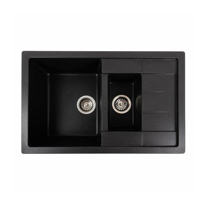 Фото Кухонна мийка граніт Platinum 7750 шоколад - Магазин MASMART