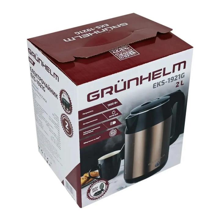 Фото Електрочайник Grunhelm EKS-1921G  - Магазин MASMART