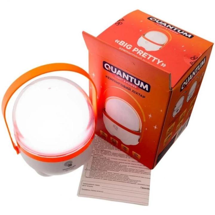 Фото Фонарь ручной/настольный Quantum QM-FL3011 Big Pretty 5W с Micro-USB  - Магазин MASMART