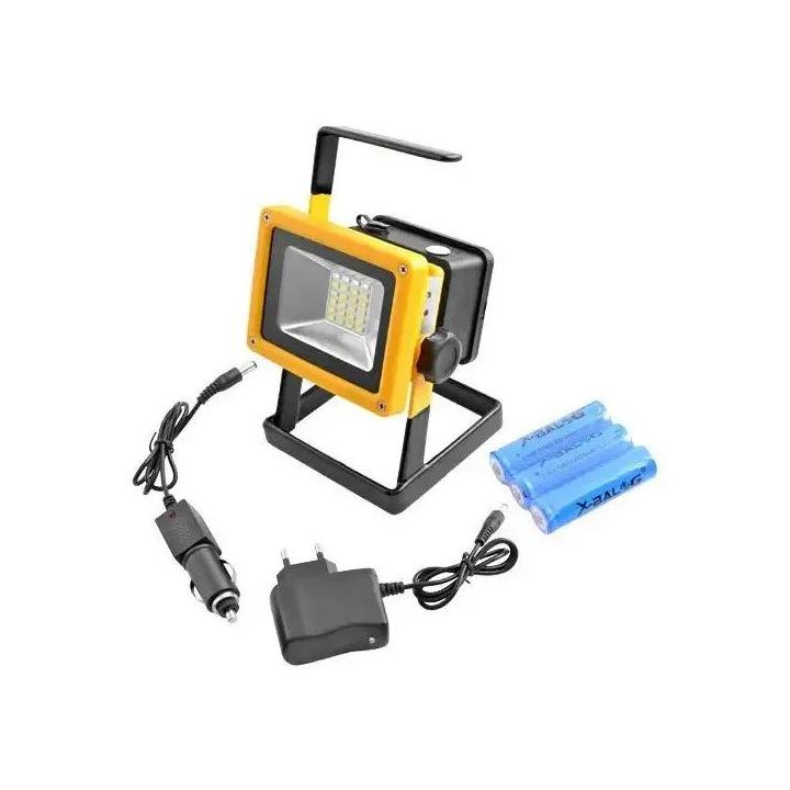 Фото Прожектор переносний аккумуляторний LED FLOOD LIGHT PR580  - Магазин MASMART