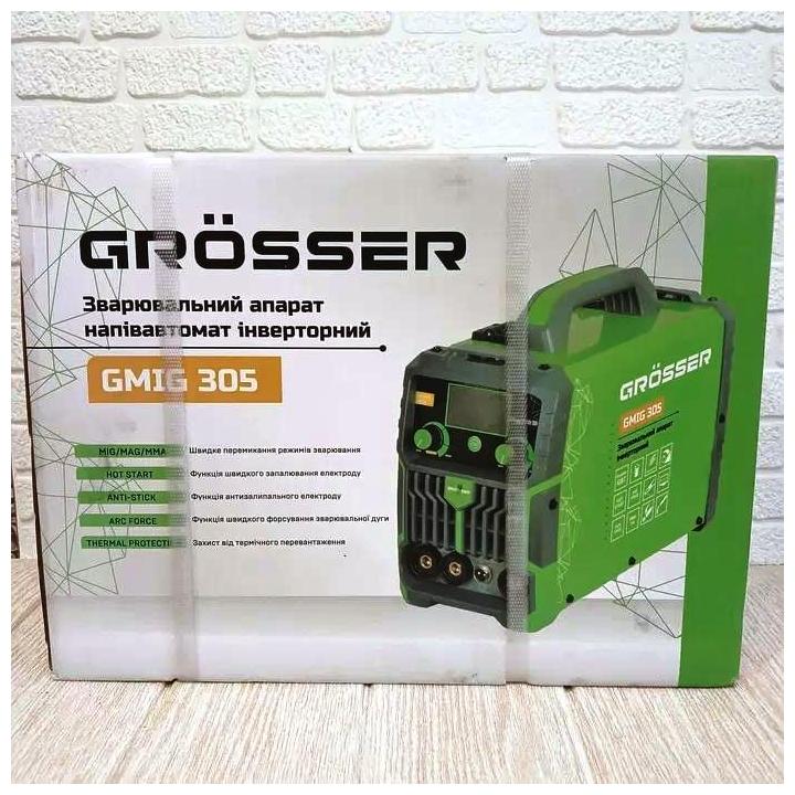 Фото Зварювальний напівавтомат Grosser GMIG-305  - Магазин MASMART