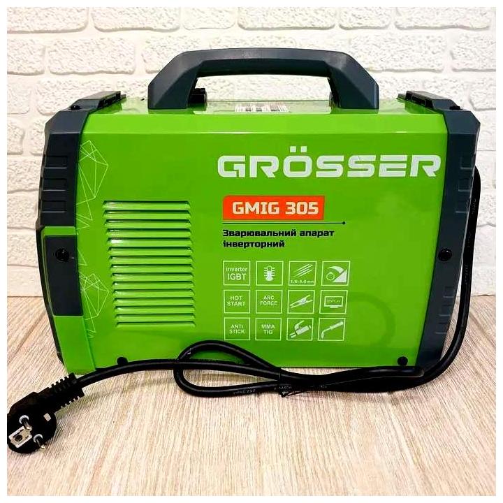 Фото Зварювальний напівавтомат Grosser GMIG-305  - Магазин MASMART