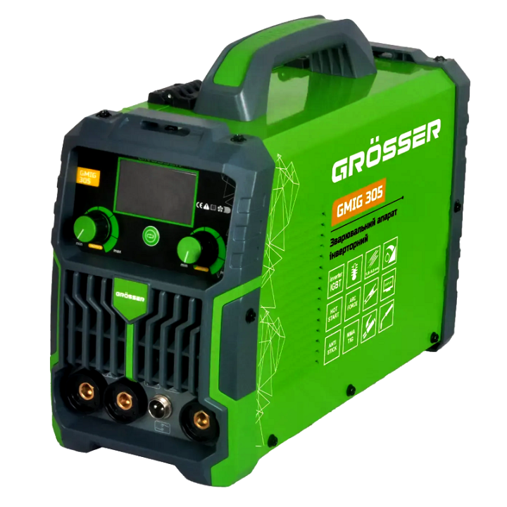 Фото Зварювальний напівавтомат Grosser GMIG-305 - Магазин MASMART