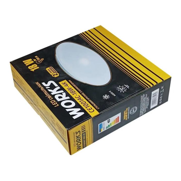 Фото Cвітильник акумуляторний LED WORK'S CE1001AC-18W-4K 4000К 18W  - Магазин MASMART