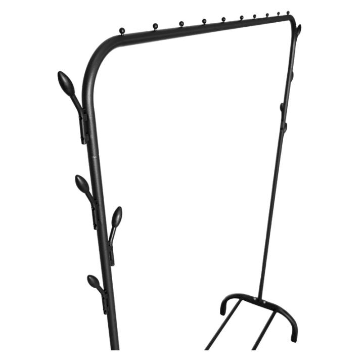 Фото Вешалка-стойкая для одежды 110х40х150см R88771 белая/черная  - Магазин MASMART