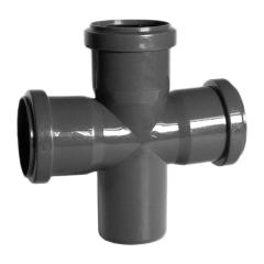 Фото Крестовина канализационная Ø50/50/50х90° Reiger  - Магазин MASMART