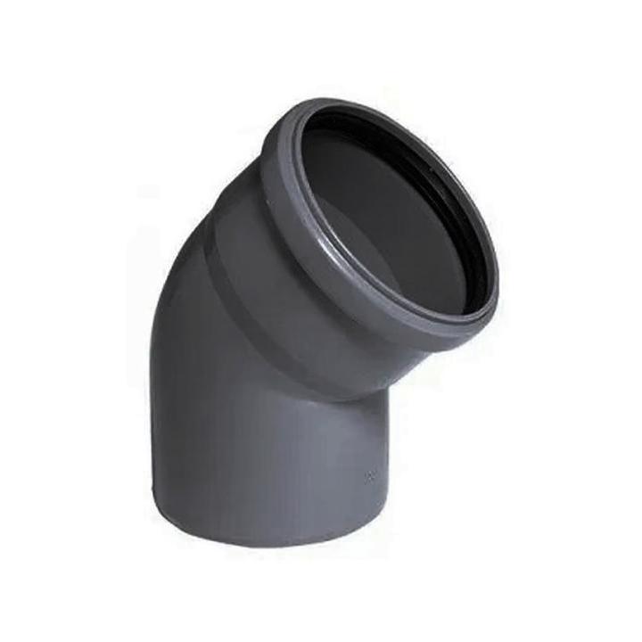 Фото Коліно каналізаційне Ø110х45° Reiger - Магазин MASMART