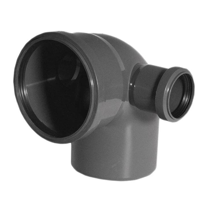 Фото Колено канализационное складное Reiger Ø110/50х90° влево - Магазин MASMART