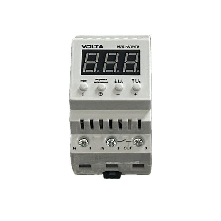 Фото Реле напруги VOLTA УКН-40с 40А з термозахистом - Магазин MASMART