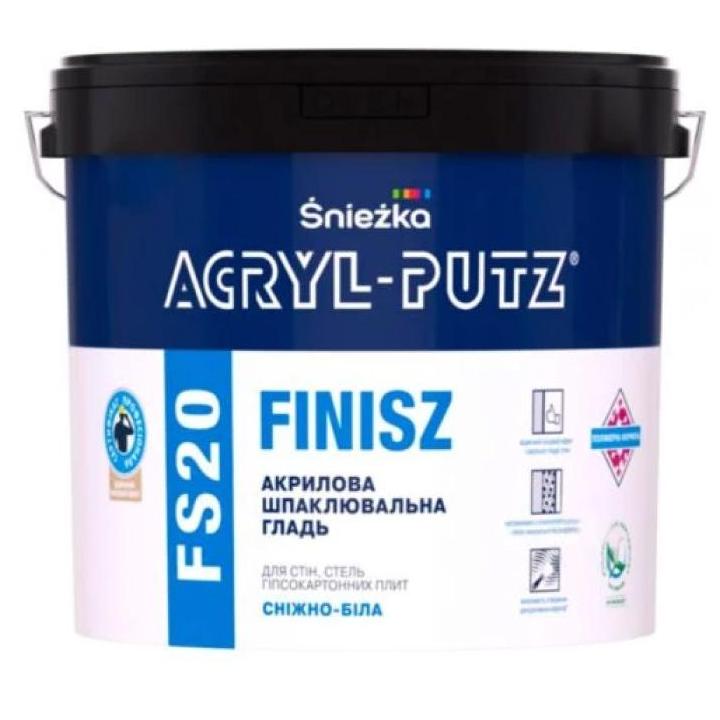 Фото Шпаклевка финишная Sniezka Acryl-Putz FS20 1,5 кг акриловая - Магазин MASMART