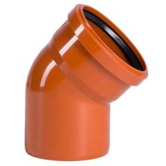 Фото Колено канализационное Ø110х30° ASG Esterno  - Магазин MASMART