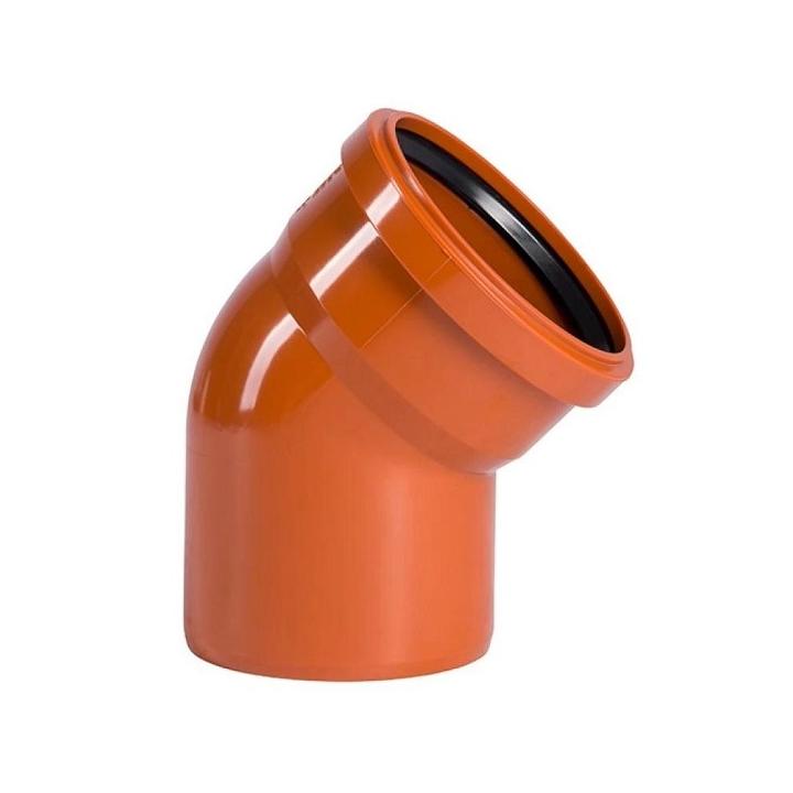 Фото Коліно каналізаційне Ø110х15° ASG Esterno - Магазин MASMART