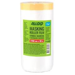 Фото Плівка захисна з малярською стрічкою Alloid 2700 мм х 30...  - Магазин MASMART