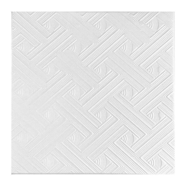 Фото Плита потолочная Romstar №40 500х500 мм белая - Магазин MASMART