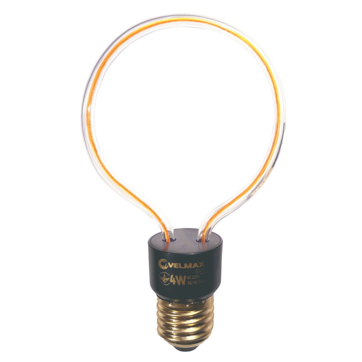 Фото Лампа LED Velmax V-Filament-Decor Груша 4W 21-48-11 - Магазин MASMART