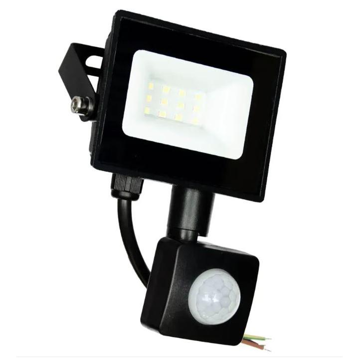 Фото Прожектор LED 10W с сенсором EcoLux 600Lm 6500K IP65 - Магазин MASMART