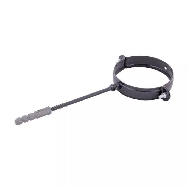 Фото Держатель трубы металлический L-160 Regenau 80 графит - Магазин MASMART