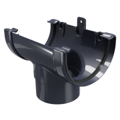 Фото Лійка Regenau 125/80 графіт  - Магазин MASMART