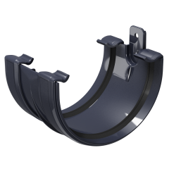 Фото Соединитель желоба Regenau 125 графит  - Магазин MASMART