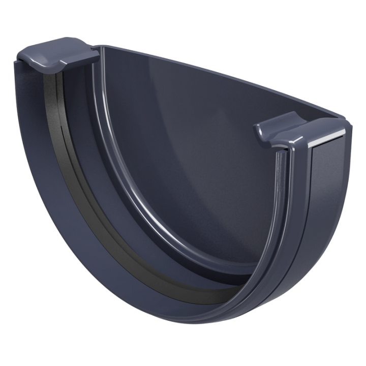 Фото Заглушка ринви Regenau 125 графіт - Магазин MASMART