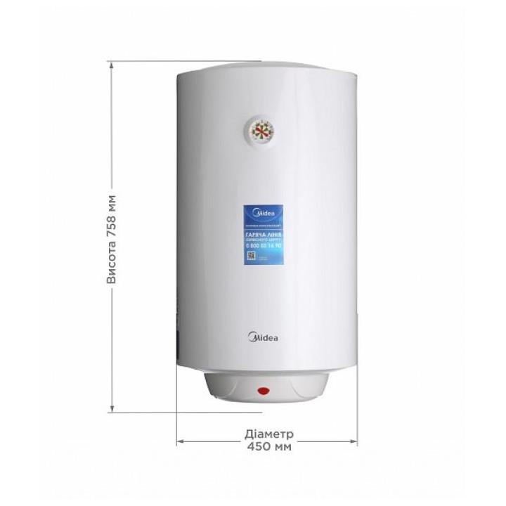 Фото Водонагрівач Midea D80-15F1(D) 80л 1,5кВт  - Магазин MASMART