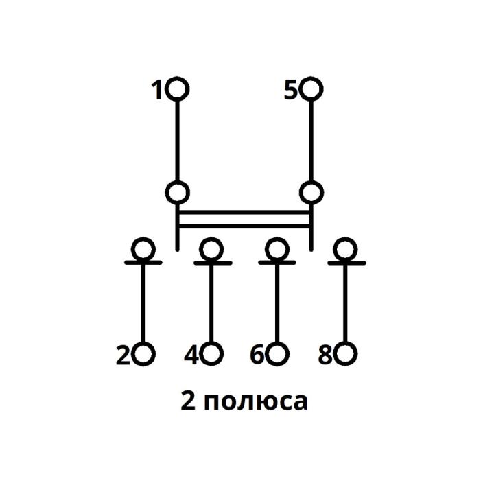 Фото Перемикач навантаження Takel 2p 25A 230B SFM  - Магазин MASMART