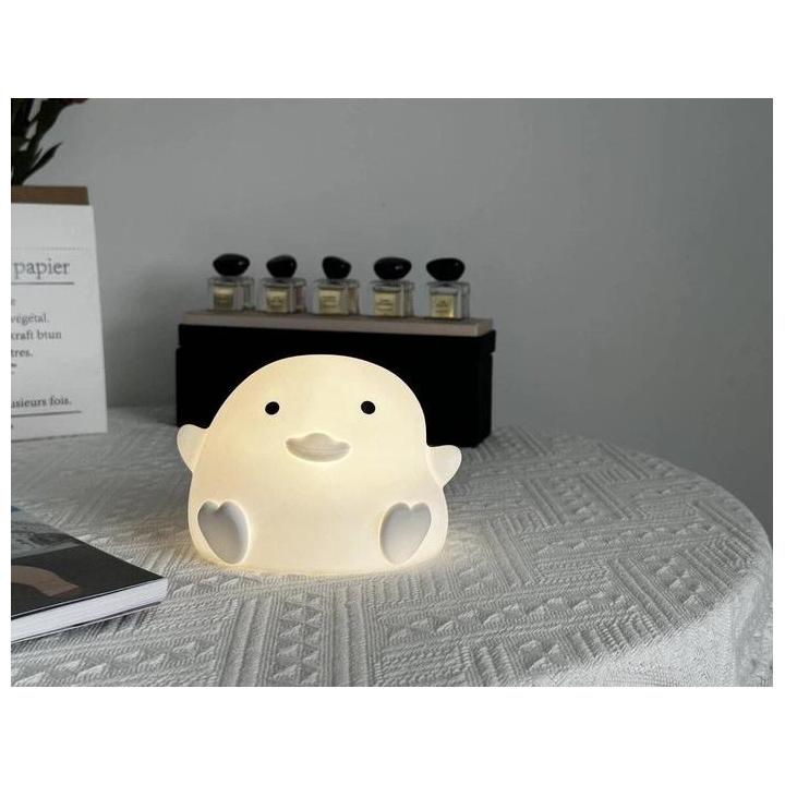 Фото Силиконовый ночник Sirius Цыпленок с сенсорным управлением от USB  - Магазин MASMART