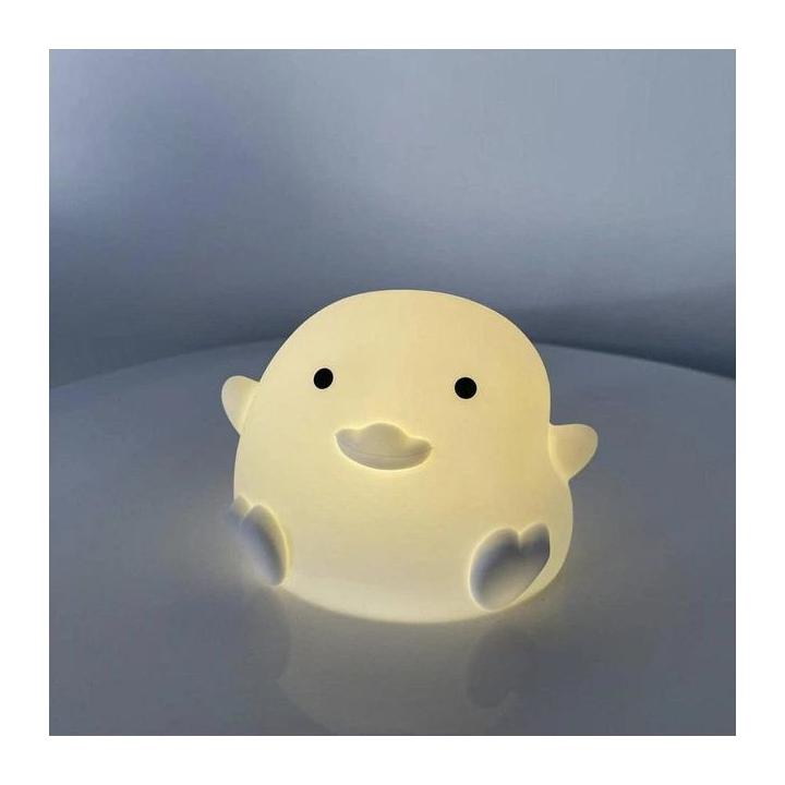 Фото Силиконовый ночник Sirius Цыпленок с сенсорным управлением от USB  - Магазин MASMART