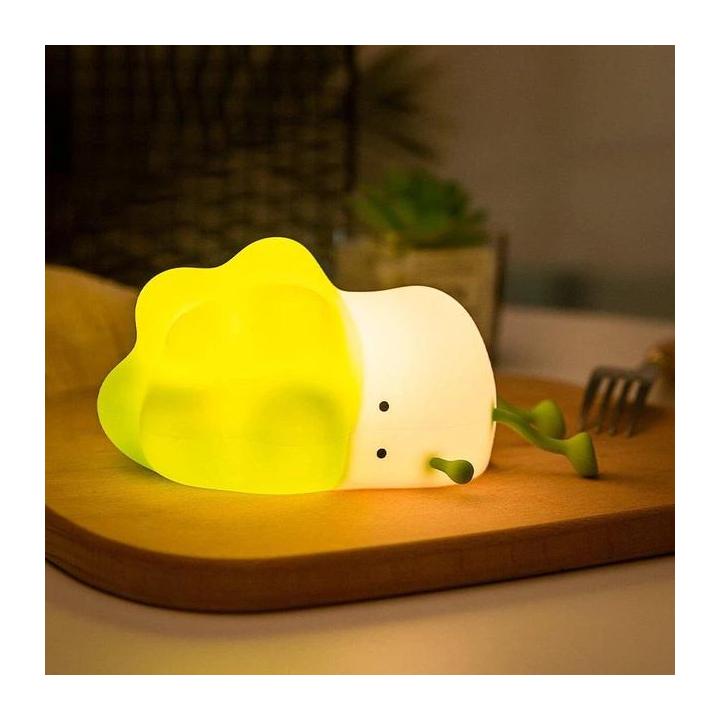 Фото Силіконовий нічник Sirius Капуста броколі із сенсорним керуванням від USB  - Магазин MASMART