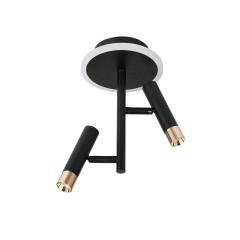 Фото Бра LED VALESO G 2917/2 16W чорний/золото  - Магазин MASMART