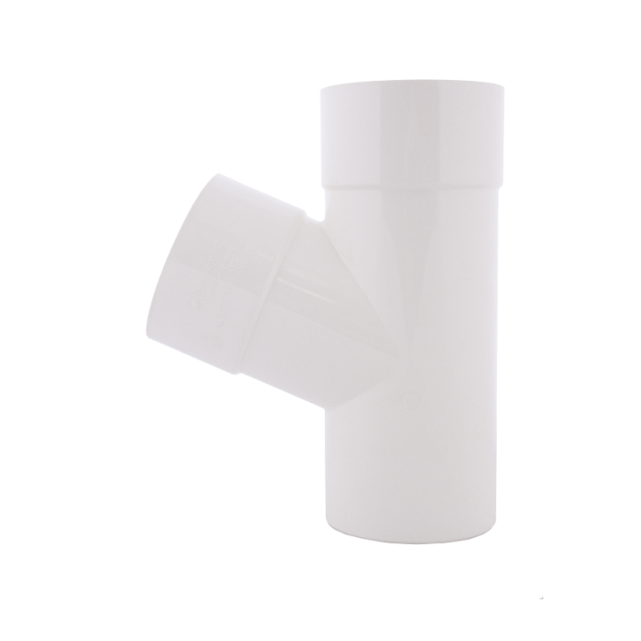 Фото Трійник 75/75/67° Profil 75 мм білий (90/75) - Магазин MASMART